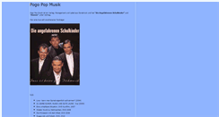 Desktop Screenshot of pogopopmusik.de